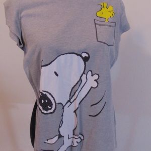 Peanuts Snoopy and Woodstock Tee